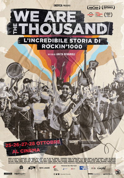 Poster do Filme We Are the Thousand: L'incredibile storia di Rockin'1000