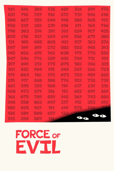 Poster for the movie Force of Evil