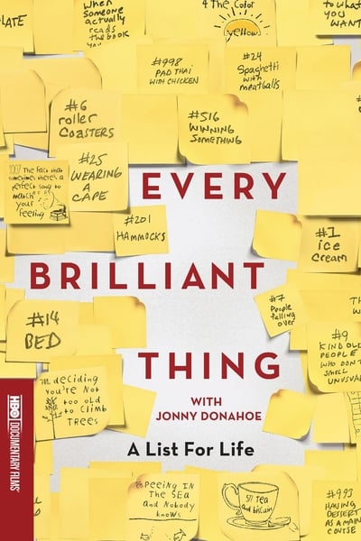 Watch - Every Brilliant Thing Movie Online Torrent
