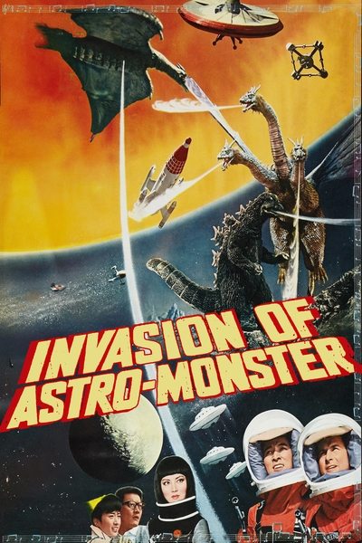 Poster for the movie Invasion of Astro-Monster