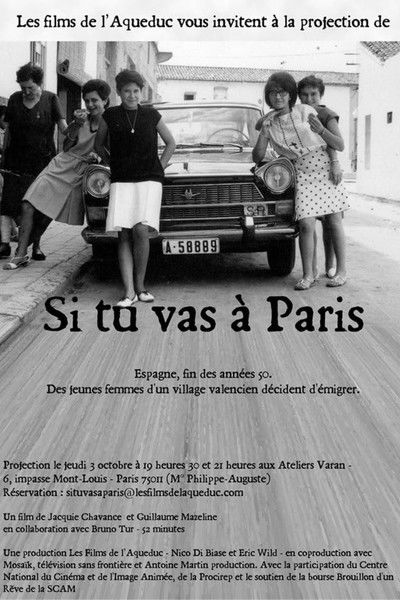Poster do Filme Si tu vas à Paris
