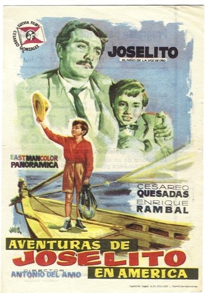 Watch Now!(1960) Aventuras de Joselito en América Movie OnlinePutlockers-HD