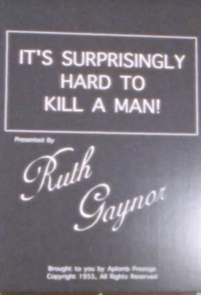 It’s Surprisingly Hard to Kill a Man!