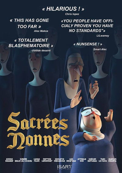 movie poster for Holy Nuns
