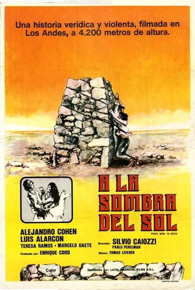 Poster for the movie A la sombra del sol