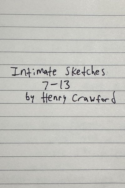 movie poster for Intimate Sketches 7-13