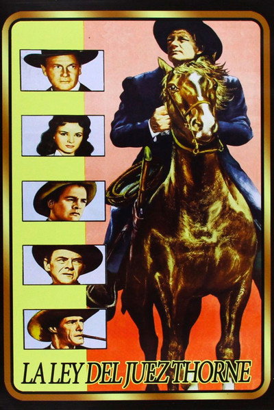 poster La ley del juez Thorne