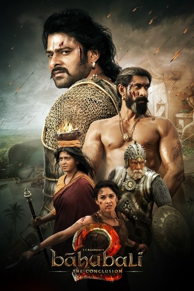 Poster for the movie Bāhubali 2: The Conclusion