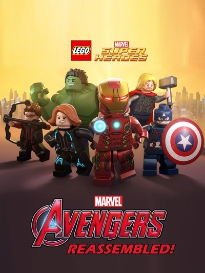 Poster for the movie LEGO Marvel Super Heroes: Avengers Reassembled!