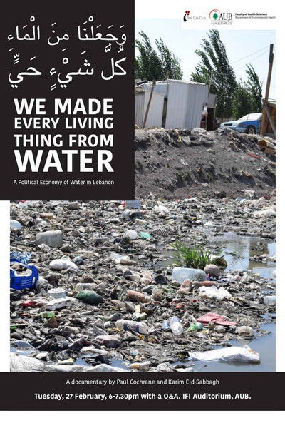 movie poster for We Made Every Living Thing from Water