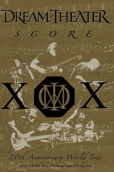 Poster for the movie Dream Theater: Score - 20th Anniversary World Tour