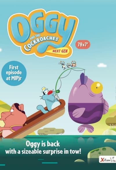 Oggy and the Cockroaches: Next Generation (Season 1) Hindi WEB-DL 720p & 480p x264 DD5.1 | Netflix Series