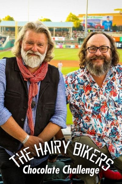 poster for The Hairy Bikers Chocolate Challenge