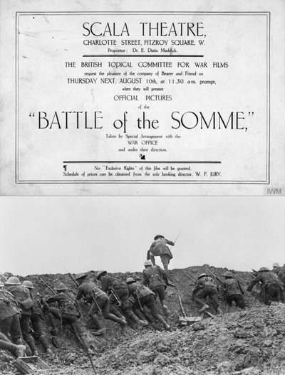 The Battle of the Somme poster The Battle of the Somme