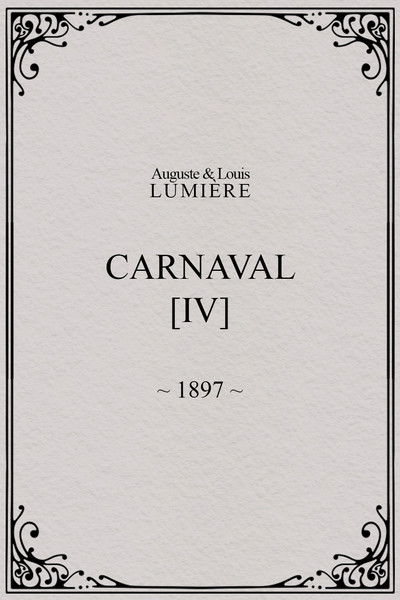 Poster do Filme Carnaval, [IV]
