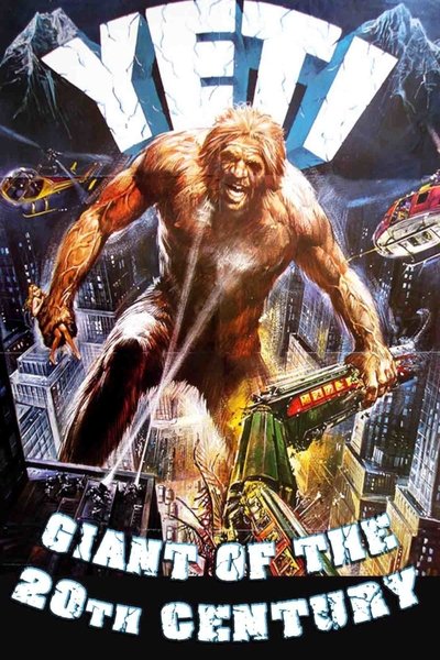 Poster for the movie Yeti: The Giant of the 20th Century