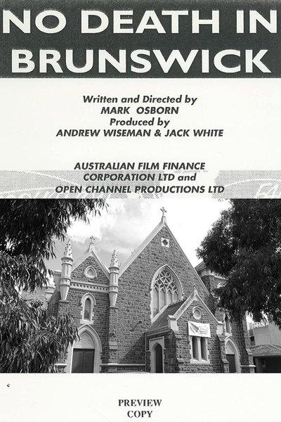 Poster do Filme No Death in Brunswick
