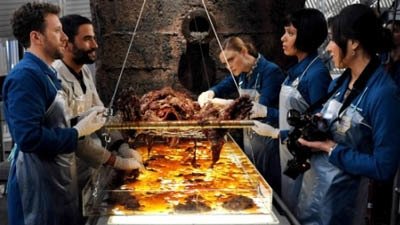Събирачът на дългове в септичен резервоар