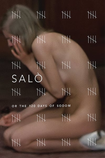 Poster for the movie Salò, or the 120 Days of Sodom
