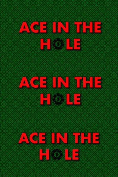 Poster do Filme Ace In The Hole
