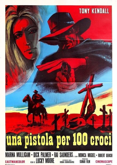 Una pistola para cien cruces poster Una pistola para cien cruces