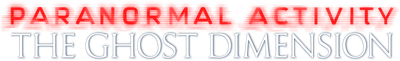 Paranormal Activity: The Ghost Dimension Logo