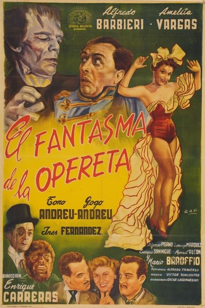 Watch - (1955) El fantasma de la opereta Movie Online Free Torrent