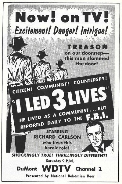 poster for I Led Three Lives