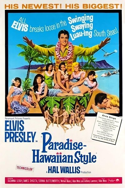 Poster for the movie Paradise, Hawaiian Style