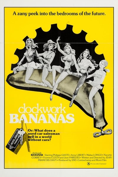 Poster for the movie Clockwork Bananas