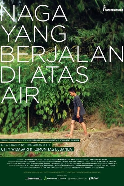 Poster do Filme Naga yang Berjalan di Atas Air