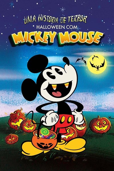 Poster do Filme Uma História de Terror: Halloween com Mickey Mouse