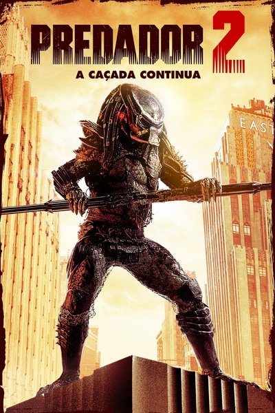 Poster do Filme O Predador 2: A Caçada Continua