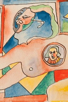 Poster do Filme Mário Carneiro, gravura feita com luz