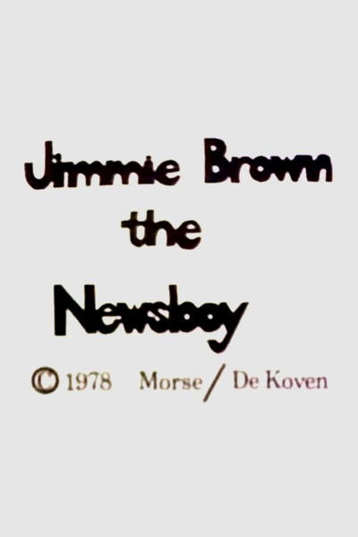 Poster do Filme Jimmie Brown the Newsboy