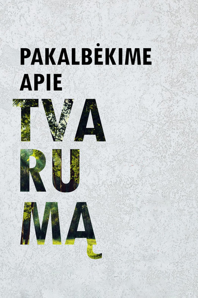 Poster do Filme Pakalbėkime apie tvarumą