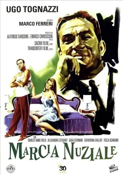 Poster for the movie The Wedding March