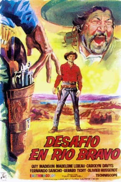 Desafío en Río Bravo poster Desafío en Río Bravo