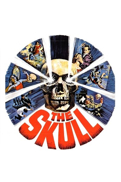 Poster for the movie The Skull