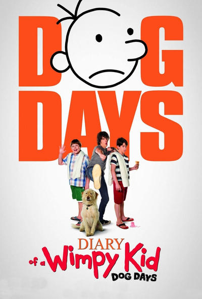 Poster for the movie Diary of a Wimpy Kid: Dog Days