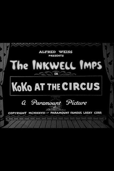 movie poster for Koko at the Circus