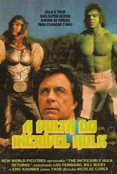 Poster do Filme A Volta do Incrível Hulk
