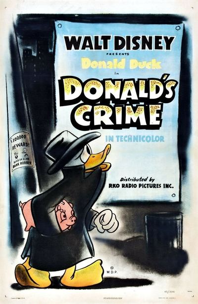 Poster for the movie Donald's Crime
