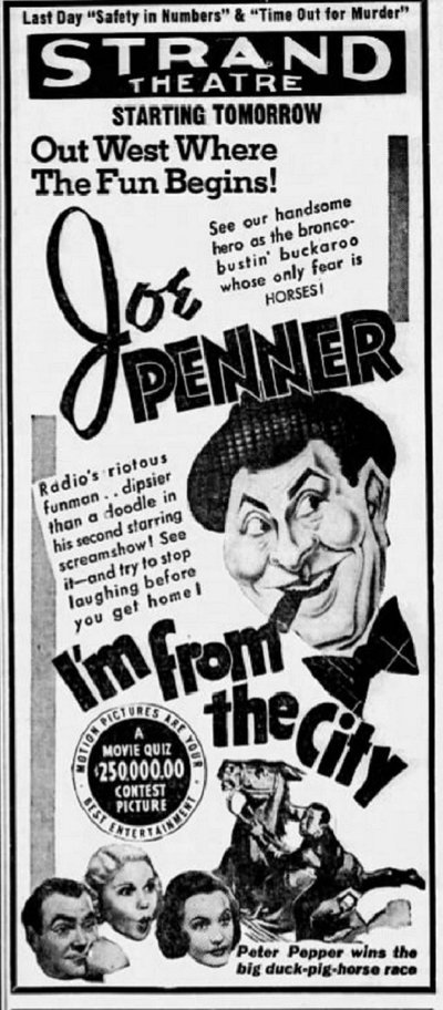 Watch - (1938) I'm from the City Movie Online Putlocker