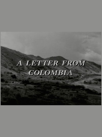Poster do Filme A Letter from Colombia