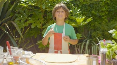 Eddie's Italian Olive Pizza