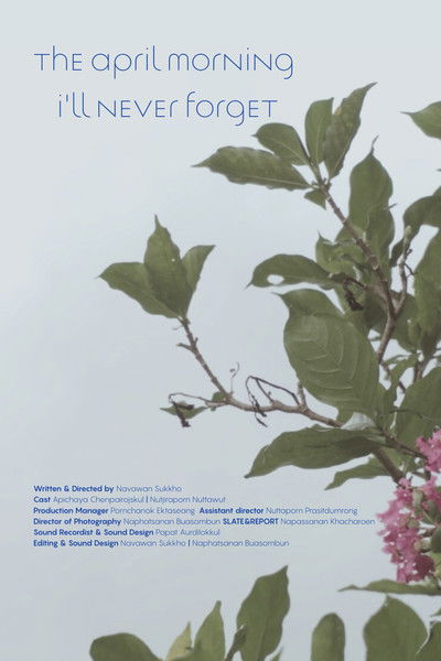 Poster do Filme THE APRIL MORNING I'LL NEVER FORGET