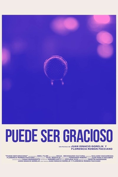movie poster for Puede ser gracioso