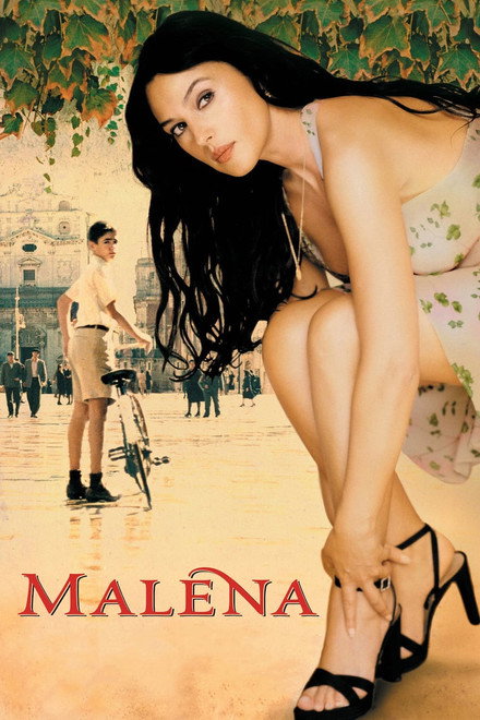 Movie poster of "Malena"