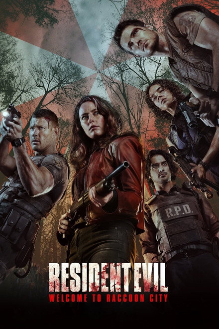 Movie poster of "Resident Evil: Welcome to Raccoon City"